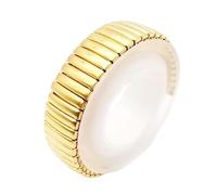 Cong Yi 12 14 16 18 20 22 MM Stretch Expansion Pièces En Acier Inoxydable Bracelet De Montre Bracelet En Métal Montre Bracelets Accessoires + Barre À Ressort(Gold,14mm)
