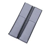 Cong Yi 22mm 24mm Bracelet En Nylon Souple Caoutchouc Accessoires De Montre Compatibles Avec Le Breitling(White Black Side,24mm With Logo,Black Buckle)