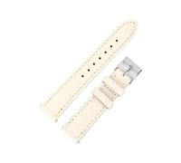 Cong Yi Bracelet En Cuir De Veau 12-22MM, Fait À La Main, Motif De Paume, Bracelet De Montre En Cuir Véritable For Hommes Et Femmes, Longueur 18/20/22CM(Cream,20MM_S-110 70MM)