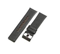 Cong Yi Bracelet En Cuir Véritable Compatible Avec Les Montres Diesel DZ4318, DZ1405 Et DZ1206. Boucle, Bracelet Respirant Étanche, 24, 26 28 Mm