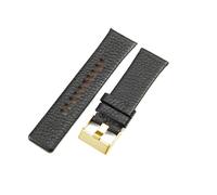 Cong Yi Bracelet En Cuir Véritable Compatible Avec Les Montres Diesel DZ4318, DZ1405 Et DZ1206. Boucle, Bracelet Respirant Étanche, 24, 26 28 Mm