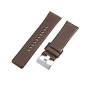 Cong Yi Bracelet En Cuir Véritable Compatible Avec Les Montres Diesel DZ4318, DZ1405 Et DZ1206. Boucle, Bracelet Respirant Étanche, 24, 26 28 Mm