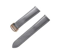 Cong Yi Ceinture En Cuir Bracelet De Montre Souple Litchi For Hommes Dames Remplacement Du Compatible Avec Les Accessoires Cartier Tank London Blue