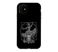 Conga Drummer Band DA Vinci Batteur Vintage Coque pour iPhone 11