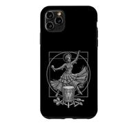 Conga Drummer Band DA Vinci Batteur Vintage Coque pour iPhone 11 Pro Max