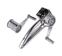 CONGARTENO 1 ensemble Set de Râpe à Fromage Rotative Acier Inoxydable Outils de Cuisine pour Râper et Émincer Fromage Gratter Lame