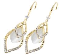 CONGARTENO 1 Paire Boucles d'oreilles longues boucles d'oreilles déclaration boucles d'oreilles pendantes longues pour femmes Boucles d'oreilles pour femmes alliage Golden
