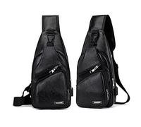 CONGARTENO 1 Pc d'équitation bandoulière photo bandouliere saccoche bandouilliere sachets zip à bandoulière de de sport de ceinture Black