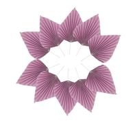 CONGARTENO 10 Pièces Décorations de Palmier Doré pour Gâteau Éventail Décoratif Style Grand Format pour Anniversaire et Mariage