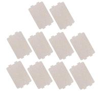 CONGARTENO 10 pièces Plaque Mica pour Micro Ondes de Résistante Chaleur Accessoire de Réparation pour Four à Micro Ondes Protection Isolante pour Appareils Électroménagers