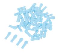 CONGARTENO 100 Embouts de Rechange en Silicone pour Cuillères Auriculaires Manchons Doux 12 X 35 CM Compatibles Outils Nettoyage Oreille Accessoires Réutilisables pour Extraction Cérumen