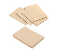 CONGARTENO 100 Feuilles Lot Papier Kraft Vintage pour Lettres Rétro Lignées Blanches Papier à Écrire Style Rétro pour Étudiants et