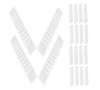 CONGARTENO 100 pièces Bandes Adhésives Antidérapantes Silicone Protection Vêtements pour Penderie Grip Renforcé Anti-Glisse Usage Domestique et Commercial