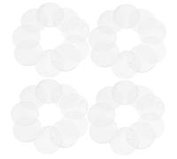 CONGARTENO 100pièces Lot De Breloques Coquille Plate Ronde Pendentifs Doubles Pour Création Bijoux Décoration Mariage Carillons Et Accessoires Diy