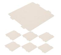 CONGARTENO 10pièces Plaque De Mica Pour Four à - Couvercle Isolant Chaleur Accessoire De Remplacement Pour Et Huile