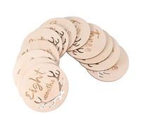 CONGARTENO 12 pièces Cartes Mensuelles pour Bébés Ensemble pour Enregistrer la et Capturer des Souvenirs de Votre Né Accessoires de Photographie Pratiques et Élégants