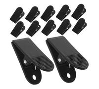 CONGARTENO 12 Pièces Clip de Sécurité pour Tapis de Course Accessoire Darrêt Durgence Pince Haute pour Machine de Course Installation Compacte pour Usage Domestique et Salle de Sport