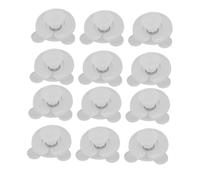 CONGARTENO 12 pièces Lot de Clips de Fixation pour Housse de Couette Pinces Antidérapantes pour Draps Maintien Solide pour Lits et Fixateurs pour Draps et Housses