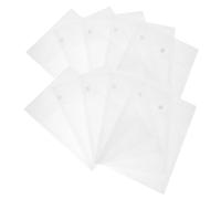CONGARTENO 12 pièces Pochette Transparente pour Documents Lot de Étanches pour Organisation de Fichiers Bureau Étudiants et Protection des Dossiers