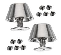 CONGARTENO 12 pièces Rivets Décoratifs Alliage pour Sacs à Main Clous à Vis pour DIY Artisanat Cuir Pointes Résistantes pour Sacs Ceintures et Chaussures