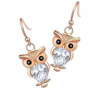 CONGARTENO 1paire Boucles Oreilles Chouette Pour Femmes Bijoux Fantaisie Dangling Accessoires Pour Filles Adolescentes Pour Halloween Et Anniversaires