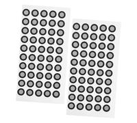 CONGARTENO 2 Feuilles Points de Repère Réfléchissants pour Scanner Film Autocollants Compacts et Faciles à Utiliser pour Numérisation Précise