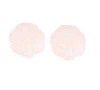 CONGARTENO 2 Paires Pasties Silicone avec Dentelle Convex Respirants Confortables et Réutilisables pour Femmes Embellissement Poitrine Nude Pack