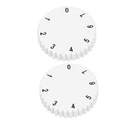 CONGARTENO 2 pièces Boutons de Contrôle Thermostat pour Congélateur Poignée Plastique de Remplacement Facile Compatibilité Étendue pour Précis Température du Réfrigérateur