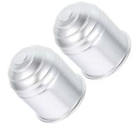 CONGARTENO 2 pièces Cache Boule Attelage pour Remorque Capuchon Protecteur RV Installation Rapide sans Outil Adapté Camion Voiture Bateau Accessoires Camping Robuste