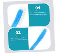 CONGARTENO 2 Pièces goupillon brosse à bouteille d'eau rose vide Nettoyer de pinceaux à bouteille haut Brosse de nettoyage biberons tasse époux