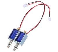 CONGARTENO 2 pièces Interrupteur Push-pull Dc Solénoïde Mini Actionneur à Mouvement Rectiligne Compact pour Systèmes Automatisation Industrielle