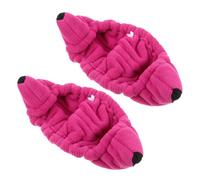 CONGARTENO 2 Pièces Lot de 2 Protège-Lames Souples et Élastiques pour Patins à Glace, Rose, Taille L 24,4 X 14 CM, Protège-Lames pour Hockey et Patinage Artistique, Couvre-Patins