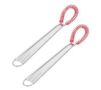 CONGARTENO 2 Pièces Manuel Acier Inoxydable pour Mélanger et Battre Cuisine Outil Pratique et Ergonomique pour Cuisson et Pâtisserie Facile à Nettoyer et