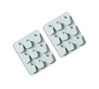 CONGARTENO 2 Pièces Moule Silicone Gâteau Motif Gestes Créatif Antiadhésif Facile à Démouler pour Pâtisserie Maison et DIY
