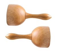 CONGARTENO 2 pièces Outils de Massage Gua Sha Coupe Ventouse pour Soins Corporels Durables et Faciles à Utiliser Outil de Thérapie par Ventouses pour Auto-massage à Domicile