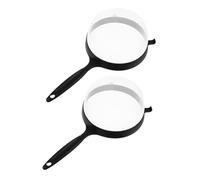 CONGARTENO 2 pièces Passoire Tamis Farine Fine Maille Tamis à Main Pratique pour Pâtisserie Filtre Tamiser Poudre Ustensile Cuisine Polyvalent Plastique