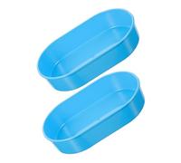 CONGARTENO 2 Pièces Plateau Distributeur Médicaments Petit Organiseur Pilules Plastique pour Établissement Hospitalier Plateau Comptoir et Multifonction pour Classement et Distribution