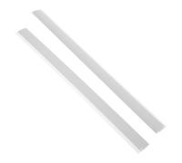 CONGARTENO 2 Pièces Rechange Plastique pour Pelle à Poussière Insert de Bord et Découpable Accessoire de Remplacement Pratique pour Balayette et Pelle
