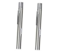 CONGARTENO 2 pièces Stylo Lampe LED Médicale Rechargeable Torche Portable Blanche et Jaune pour Infirmières et Médecins Design Antidérapant Clip Lampe de Poche pour Examen Pupillaire