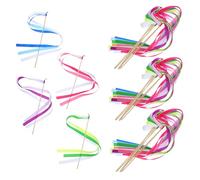 CONGARTENO 20 Pièces Baguettes de Mariage avec Clochettes Serpentins Colorés pour Fête Nuptiale Accessoires Célébration Romantique sans Assemblage Animation Interactive pour Invités