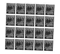 CONGARTENO 20 Pièces Pages Double Face Imperméables pour Classeur de Partitions Musique PVC Détachables pour Piano Guitare Violon Légères et Faciles à Manipuler