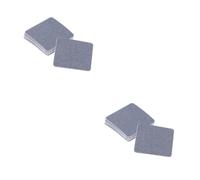 CONGARTENO 20 Pièces patins antidérapants pour laveuse tapis antidérapants laveuse coussinets de pieds antidérapant tapis antidérapant etiquette autocollante patins de lave-pieds Grey