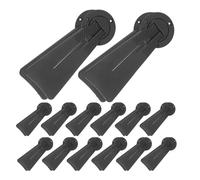 CONGARTENO 20 Pièces Support Arrière pour Cadre Photo Noir en Plastique Petit Format Chevalet de Bureau pour Photo, Numéro de Table Mariage, Présentoir D’Art Autoportant Lot de 20 Pièces