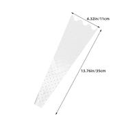 CONGARTENO 200 Pièces Floral Wrapping Sleeves Transparent With Star Pattern Flower Bouquet Bags With Open For Easy Water Absorption Wedding And Valentine Florist Supplies