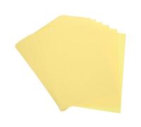 CONGARTENO 200 Pièces Papier Jaune Clair pour Impression et Photocopie Double Face Papier Bureau Polyvalent Fatigue pour Documents et Lecture Longue Durée