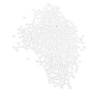 CONGARTENO 2000 pièces Boules de Verre Solide Sphères Transparentes à Surface Polie Haute Dureté pour Expérimentation et Artisanat