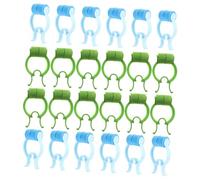 CONGARTENO 24 pièces Clips Nasaux pour Exercices Respiratoires Clips de Nez EVA et Pom Stop Nez Confortables et Durables pour Correction et Soutien Nasal Usage Quotidien à Domicile et