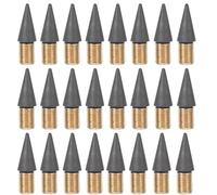 CONGARTENO 25 Mines de Rechange sans Encre pour Crayon sans Affûtage, Pointe en Graphite Solide, Lot de 25 Pièces, Recharge pour Bureau et Usage Scolaire