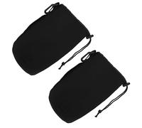 CONGARTENO 2pièces Étui De pour Objectifs Néoprène XL Pochette pour Accessoires De Caméra De Transport Et Imperméable pour Photographes Et Amateurs