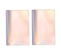 CONGARTENO 2pièces Pochette De Transparente pour Passeport Organiseur Pratique pour Documents Et Billets De Voyage pour Déplacements